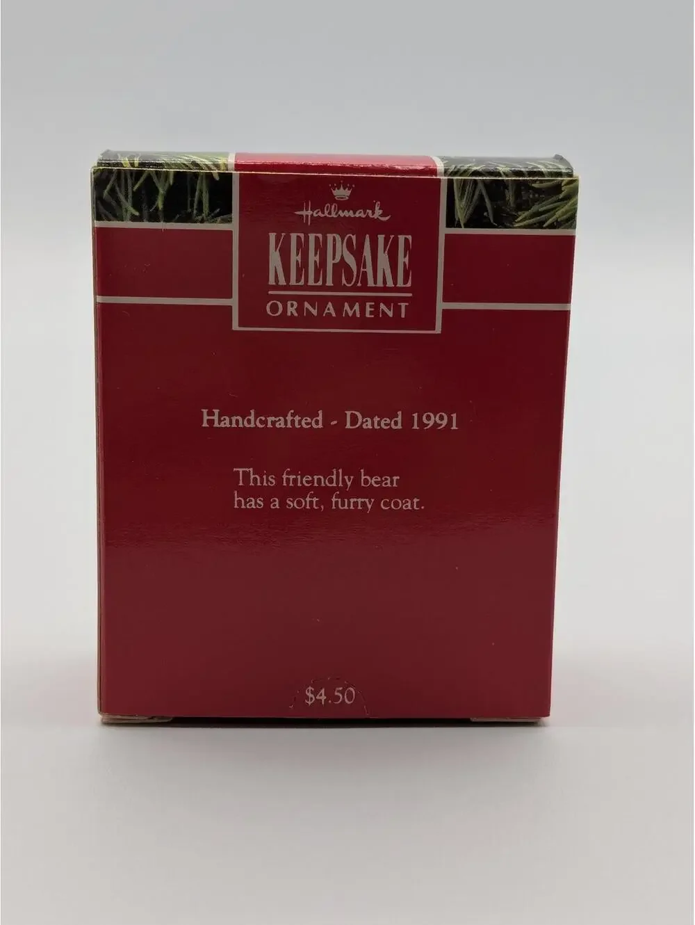 Hallmark Keepsake N. Pole Buddy Miniature Ornament 1991, New in Box